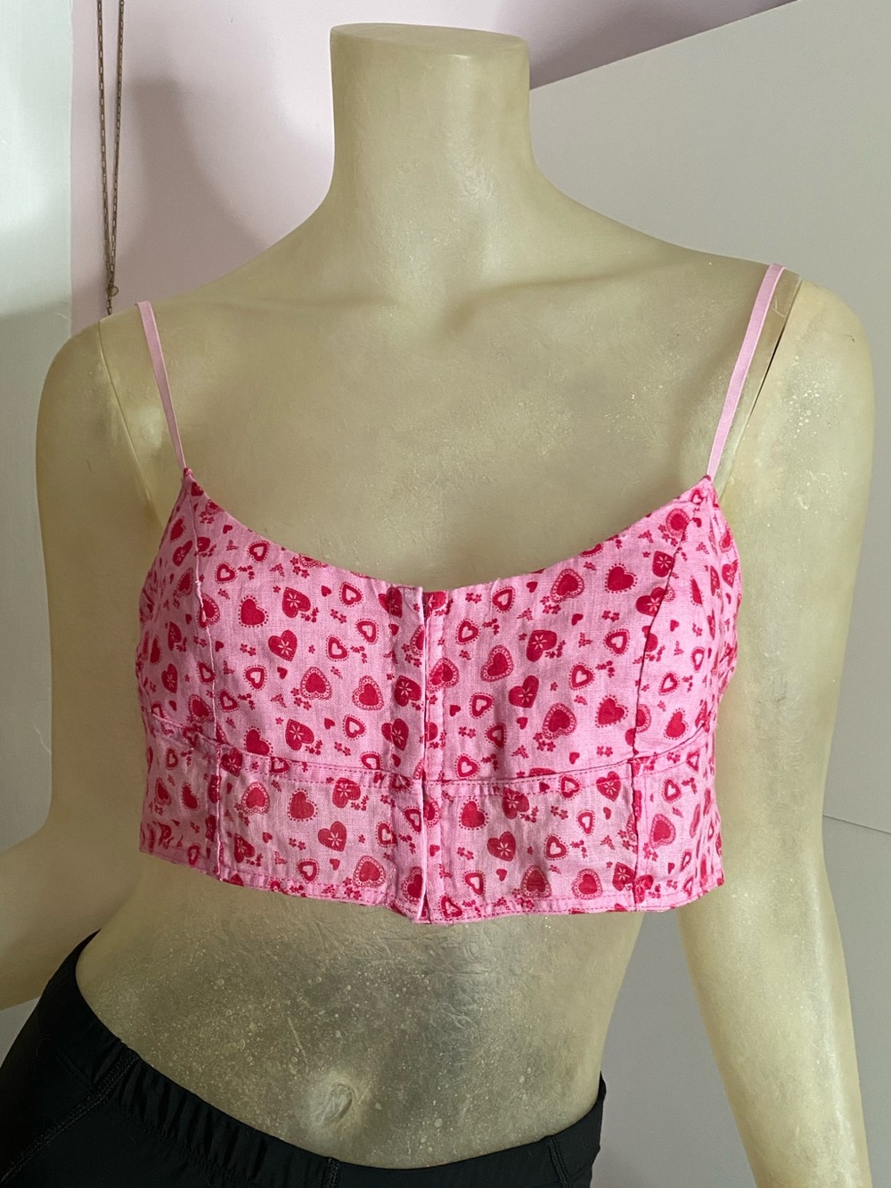 Intimately Free People Linen Bralette